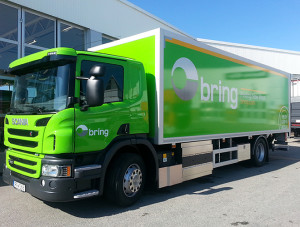 Miljövänlig Scania-lastbil Scania-lastbil